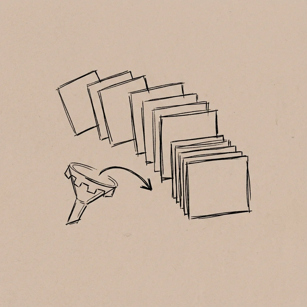 Illustration of DPIA template builder interface with conditional logic and Article 30 mappings