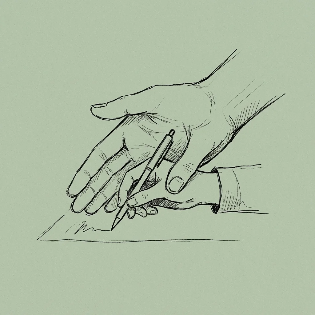 Illustration of AI copilot interface showing advisory chat and answer refinement tools