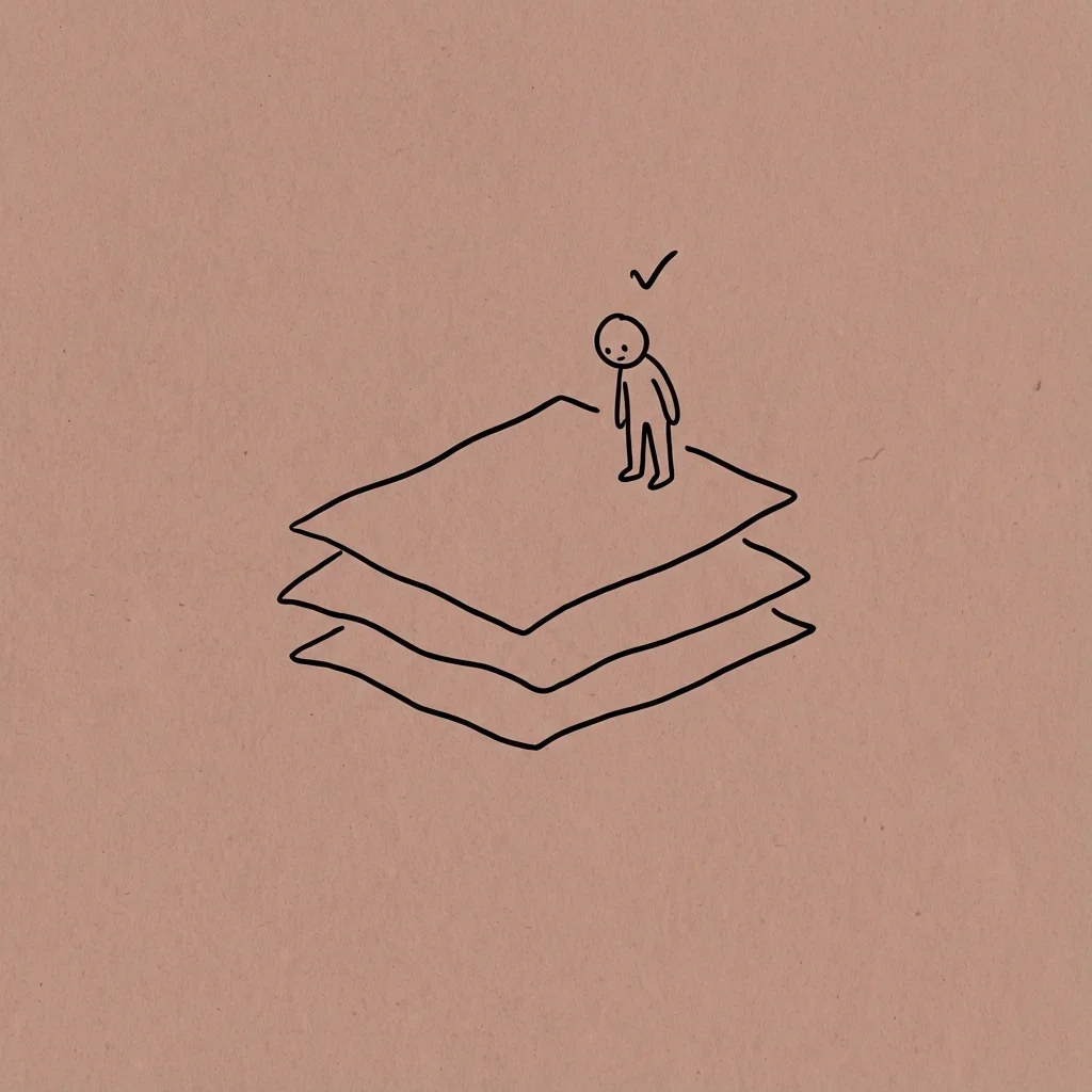 Abstract illustration representing governance-first compliance automation with structured workflows