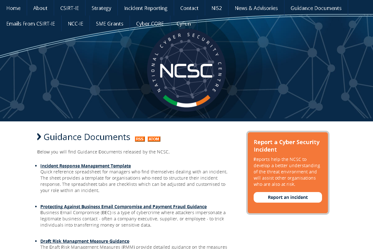 NCSC Guidance